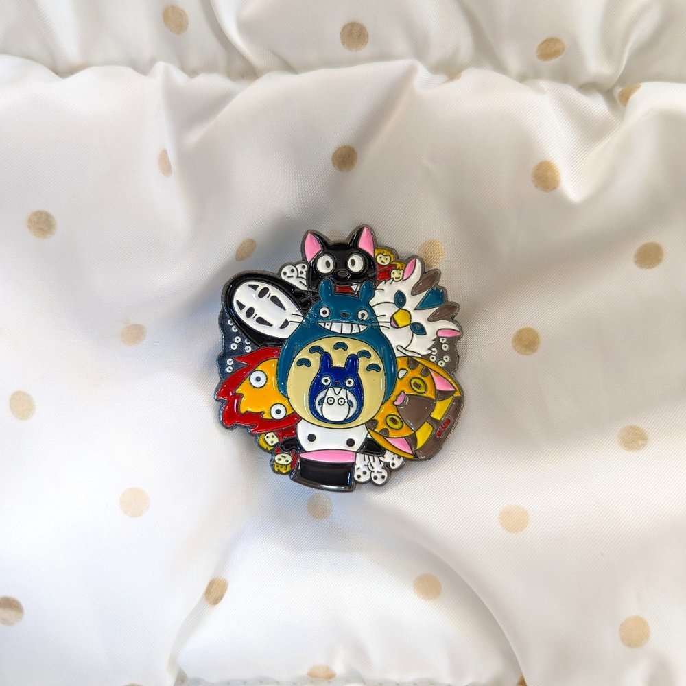 Creative Crowd Anime Enamel Pin